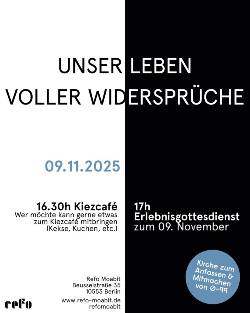 Erlebnisgottesdienst | Refo Moabit